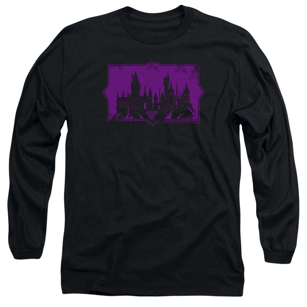 FANTASTIC BEASTS 2/HOGWARTS SILHOUETTE - L/S ADULT 18/1 - BLACK