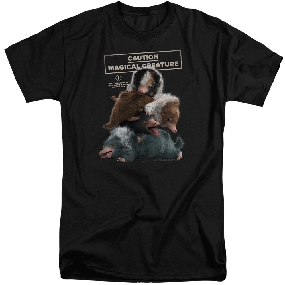 FANTASTIC BEASTS 2/CUDDLE PUDDLE - S/S ADULT TALL 18/1 - BLACK