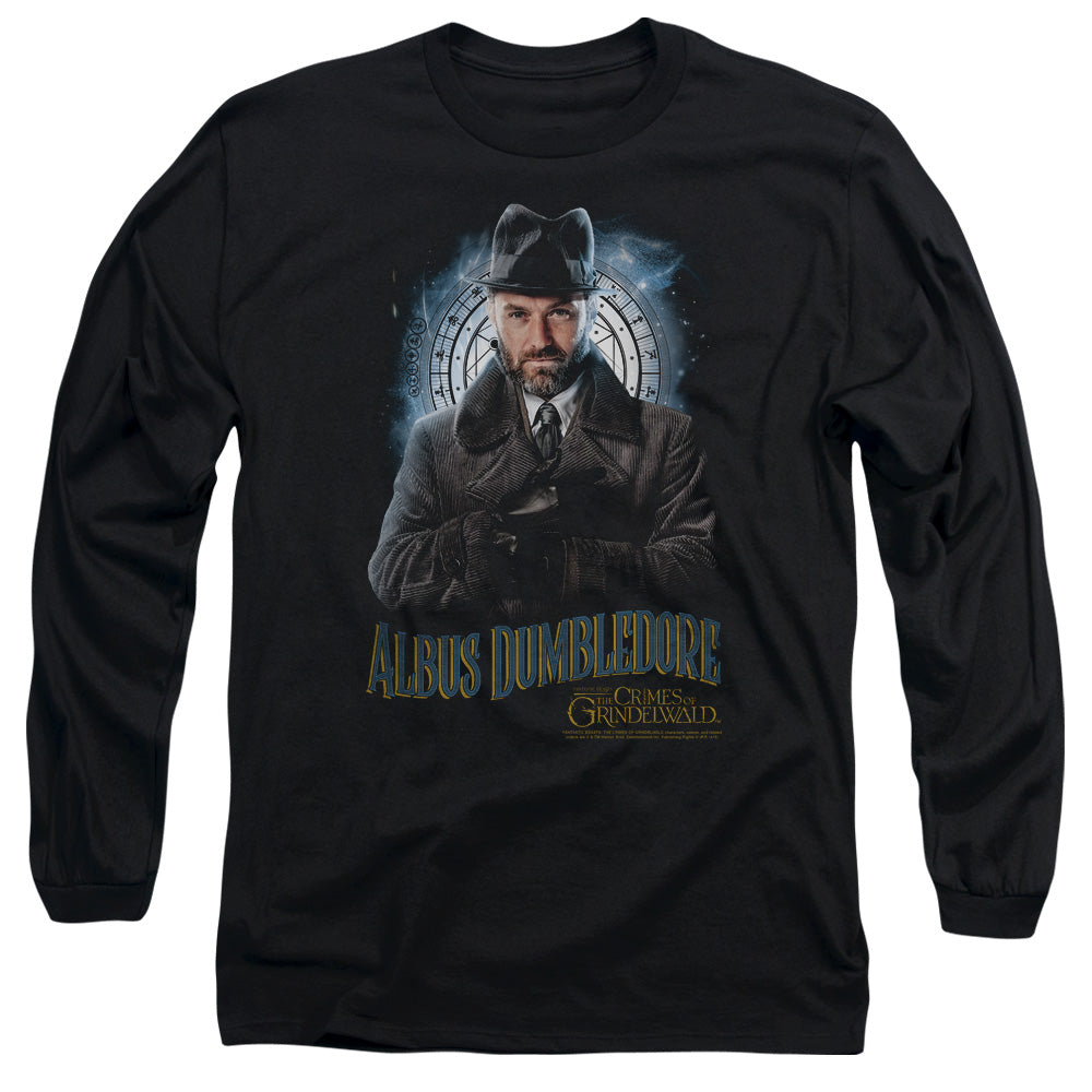 FANTASTIC BEASTS 2/DUMBLEDORE - L/S ADULT 18/1 - BLACK
