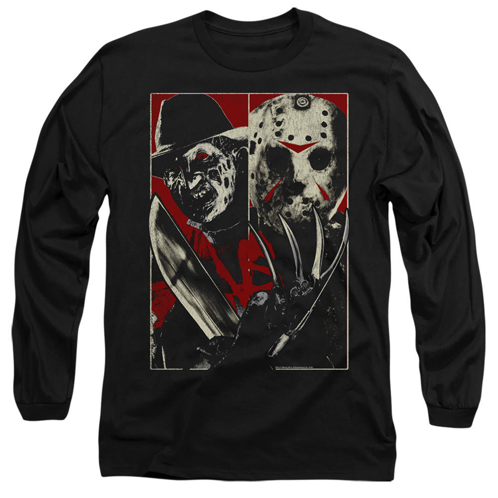 FREDDY VS JASON/VS - L/S ADULT 18/1 - BLACK