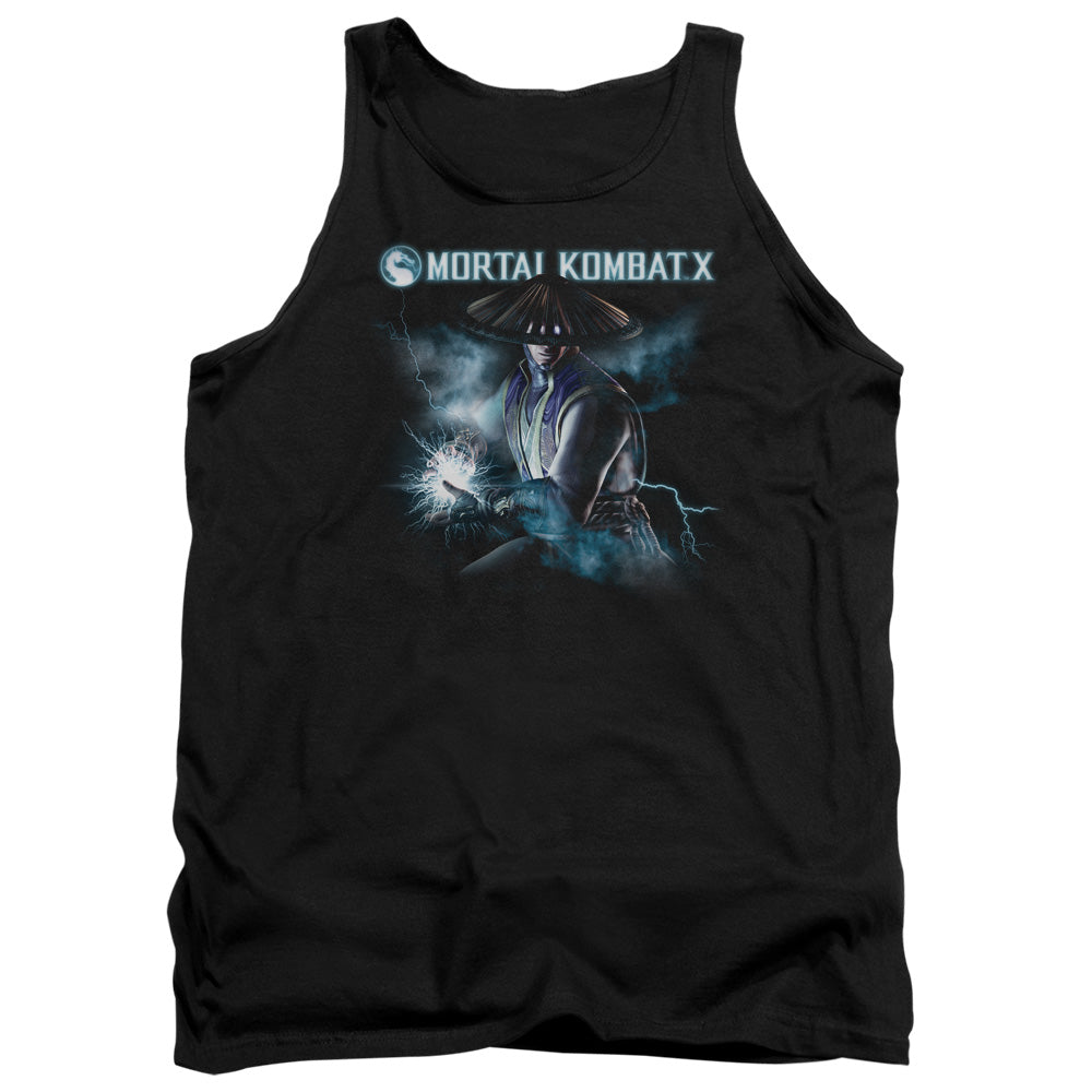 MORTAL KOMBAT X/RAIDEN - ADULT TANK - BLACK