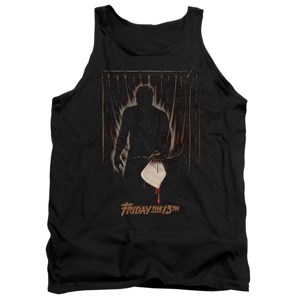 FRIDAY THE 13TH/PART 3 POSTER - ADULT TANK - BLACK