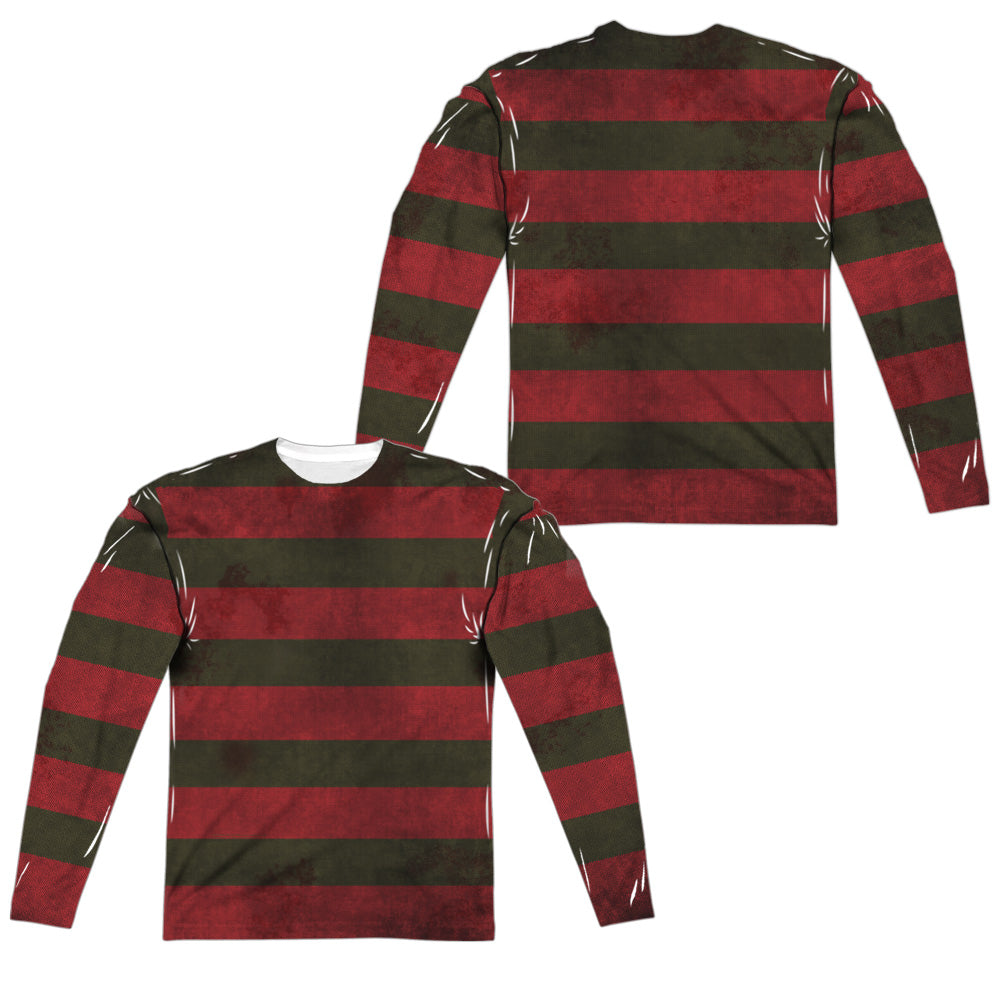 NIGHTMARE ON ELM STREET/FREDDY SWEATER (FRONT/BACK PRINT) - L/S ADULT POLY CREW  - MULTI