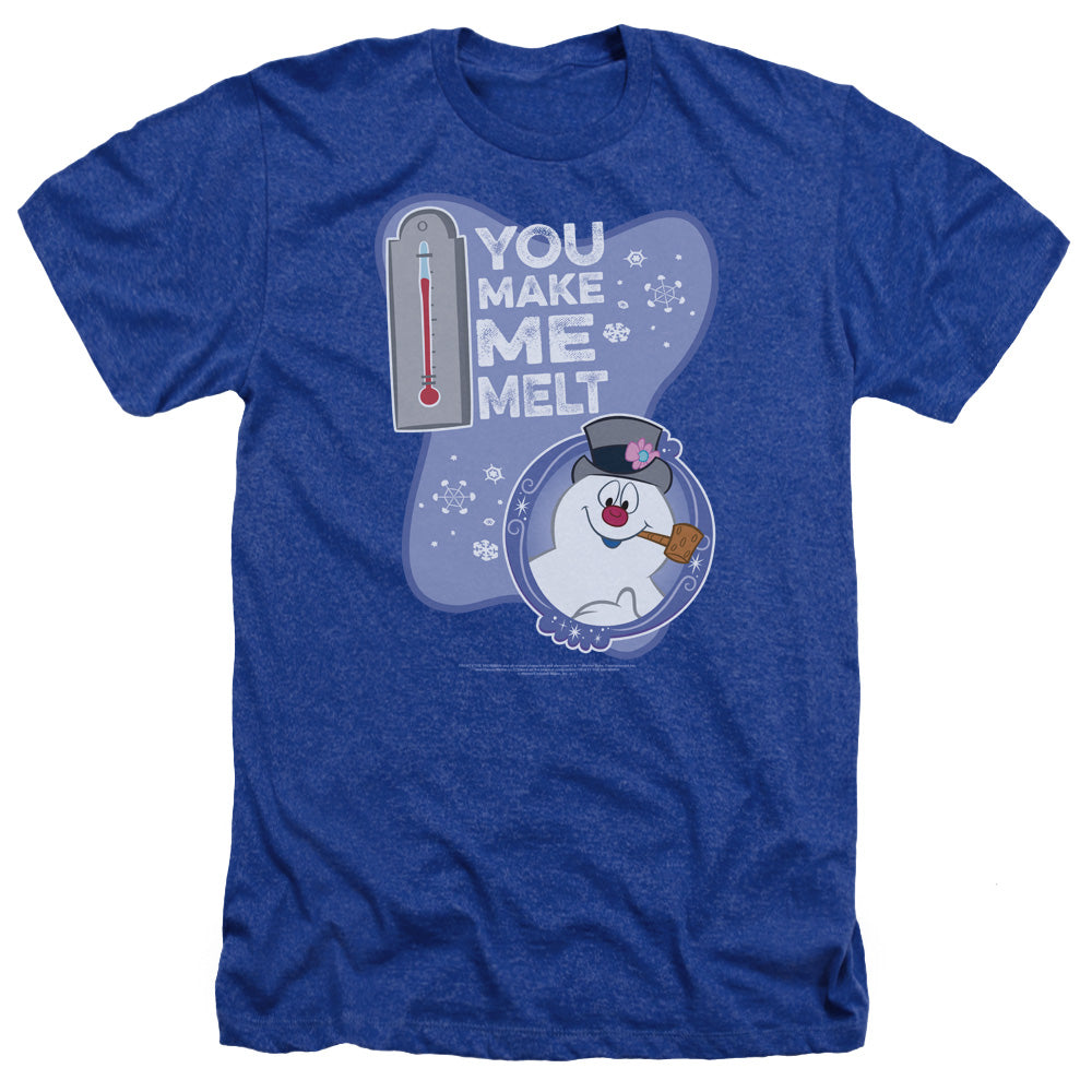 FROSTY THE SNOWMAN/MELT - ADULT HEATHER - ROYAL BLUE