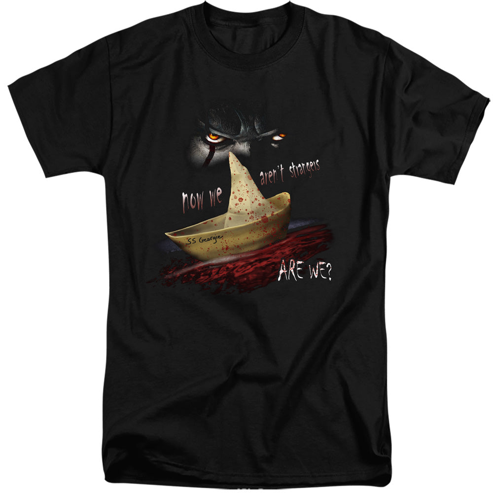 IT 2017/NOW WE ARENT STRANGERS - S/S ADULT TALL 18/1 - BLACK