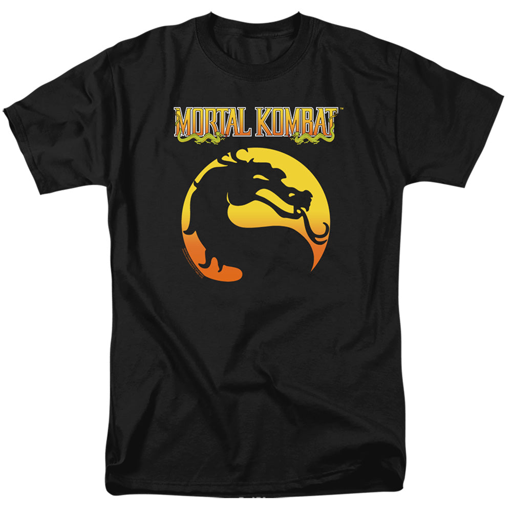 MORTAL KOMBAT KLASSIC/LOGO - S/S ADULT 18/1 - BLACK