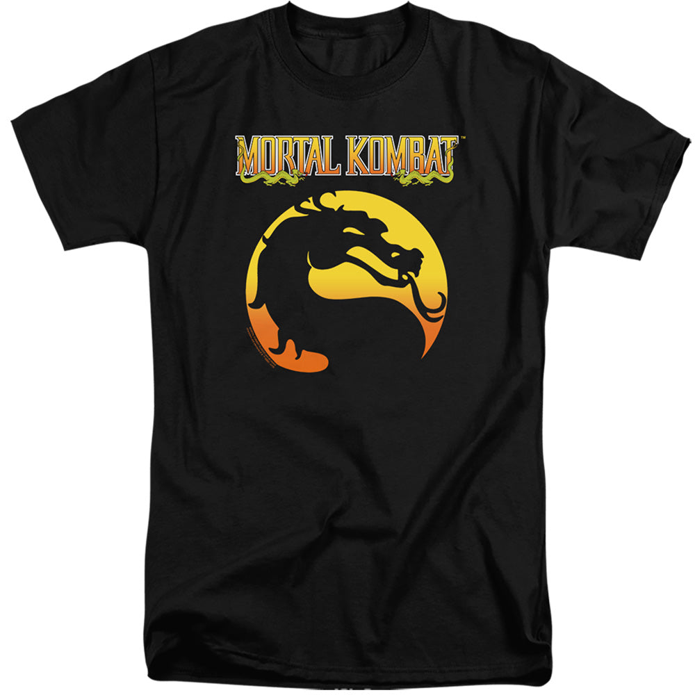 MORTAL KOMBAT KLASSIC/LOGO - S/S ADULT TALL 18/1 - BLACK