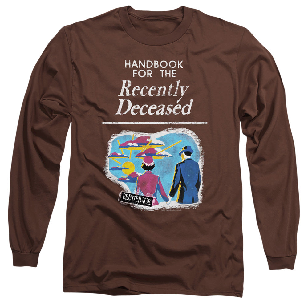 BEETLEJUICE/THE HANDBOOK - L/S ADULT 18/1 - COFFEE