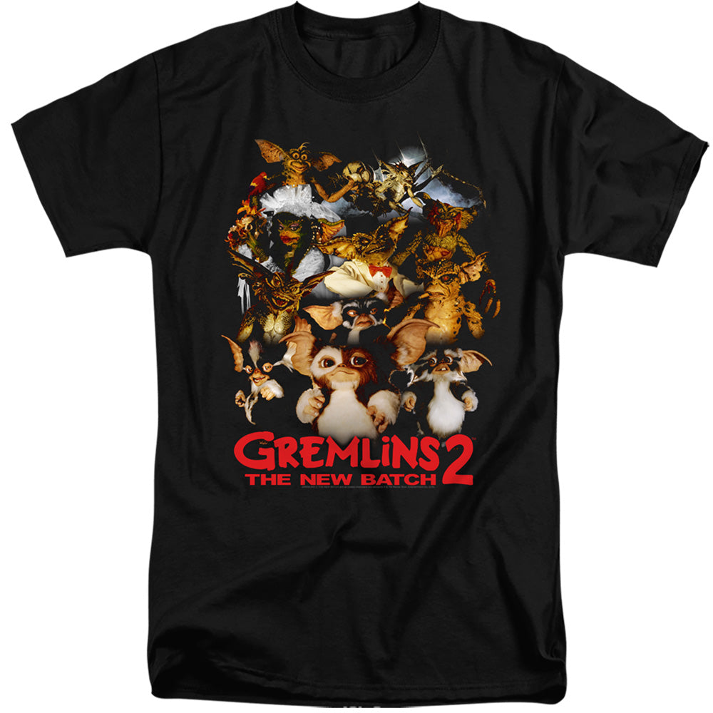 GREMLINS 2/GOON CREW - S/S ADULT TALL 18/1 - BLACK