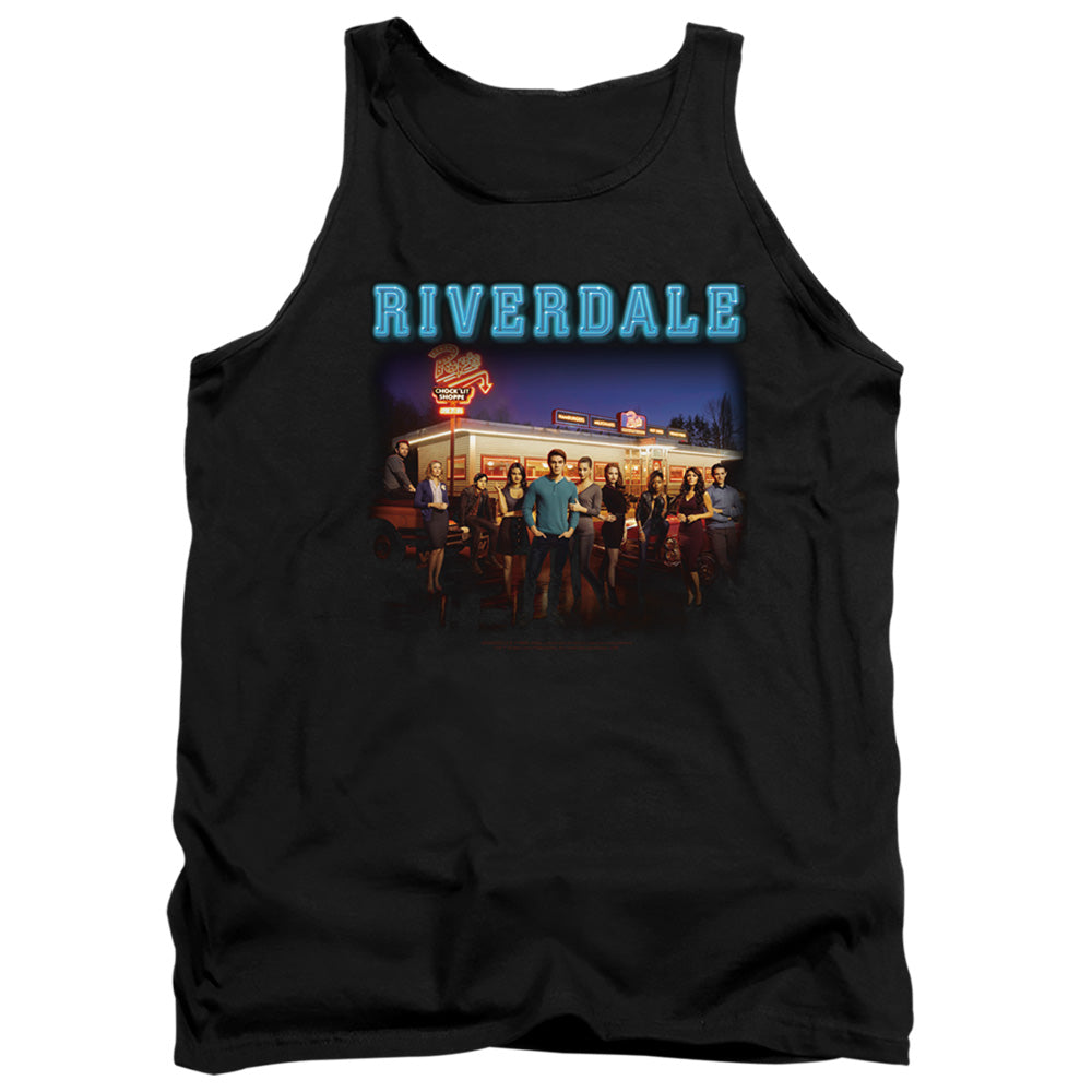 RIVERDALE/UP AT POPS - ADULT TANK - BLACK