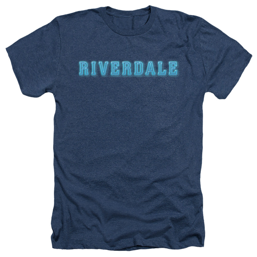 RIVERDALE/RIVERDALE LOGO - ADULT HEATHER - NAVY