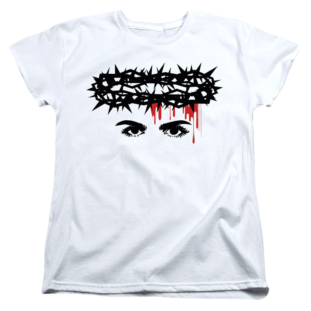 CHILLING ADVENTURES OF SABRINA/CROWN OF THORNS - S/S WOMENS TEE - WHITE