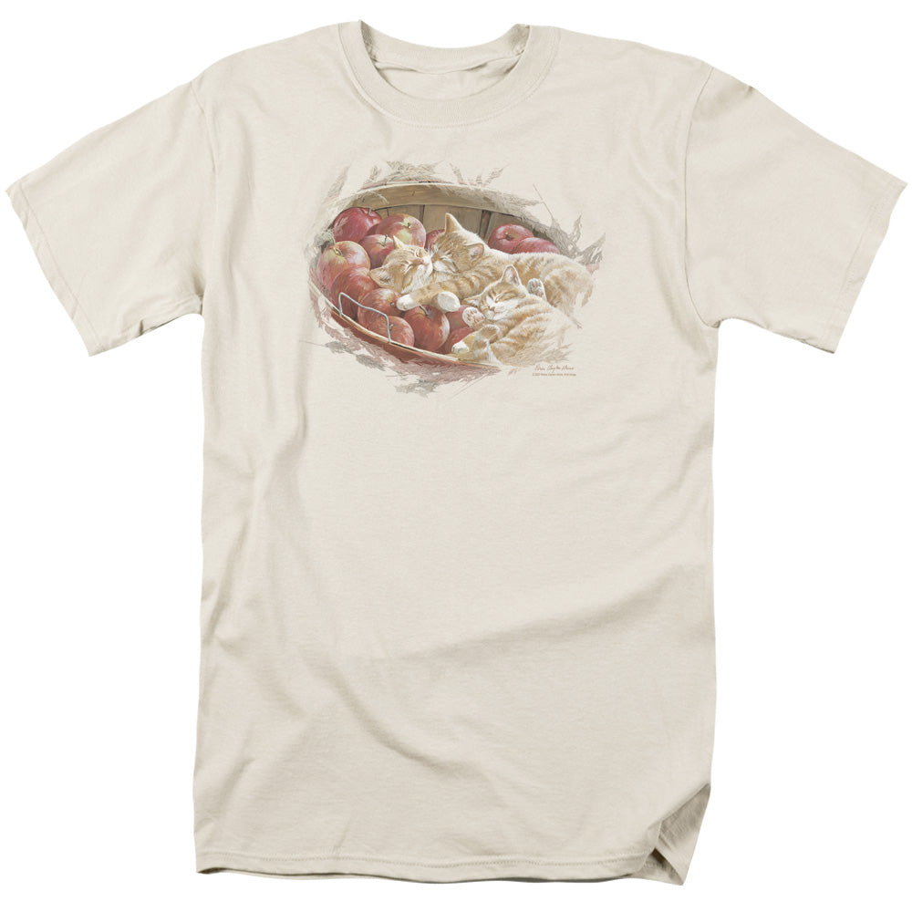 WILDLIFE/APPLES AND ORANGES - S/S ADULT 18/1 - CREAM