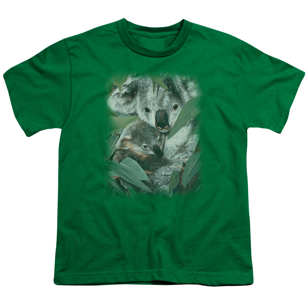 WILDLIFE/MOTHERHOOD - S/S YOUTH 18/1 - KELLY GREEN