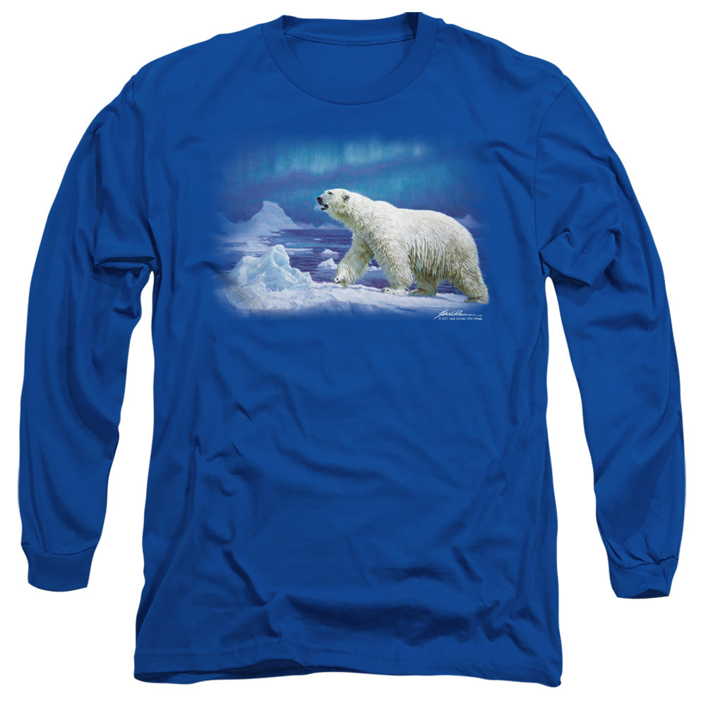 WILDLIFE/NOMAD OF THE NORTH -  L/S ADULT 18/1  - ROYAL BLUE