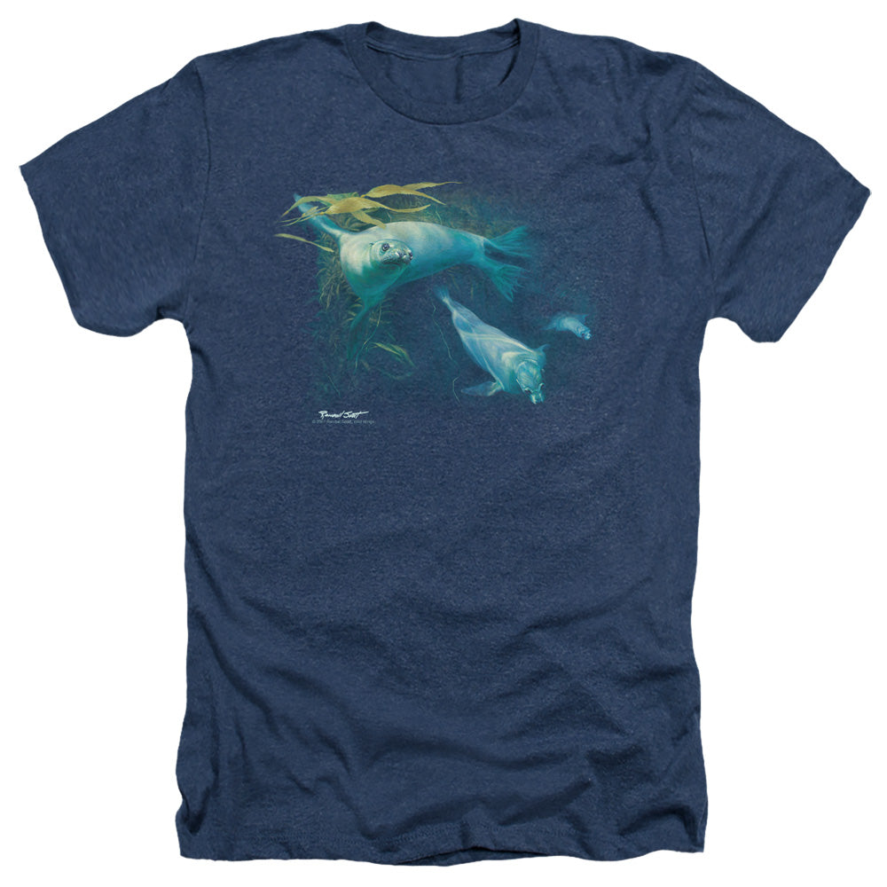 WILDLIFE/KELP PATROL - ADULT HEATHER - NAVY