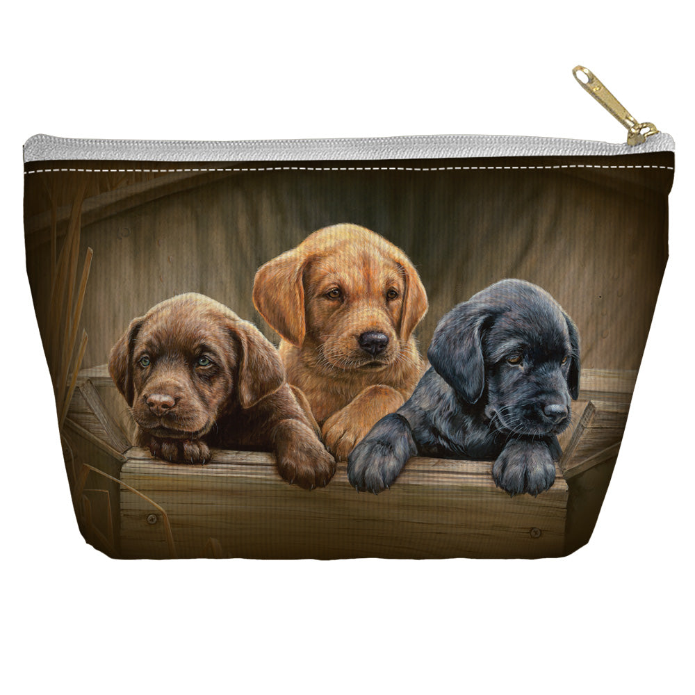 WILD WINGS/PUPPIES - T-BOTTOM ACCESSORY POUCH