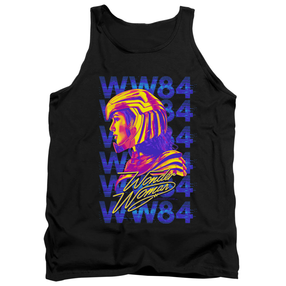 WONDER WOMAN 84/WW84 REPEAT - ADULT TANK - BLACK