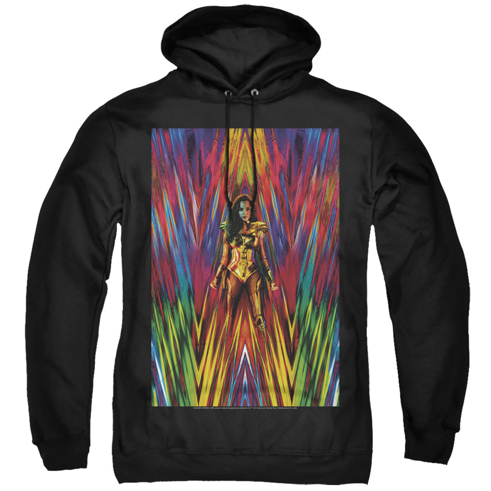 WONDER WOMAN 84/WW84 POSTER - ADULT PULLOVER HOODIE - BLACK