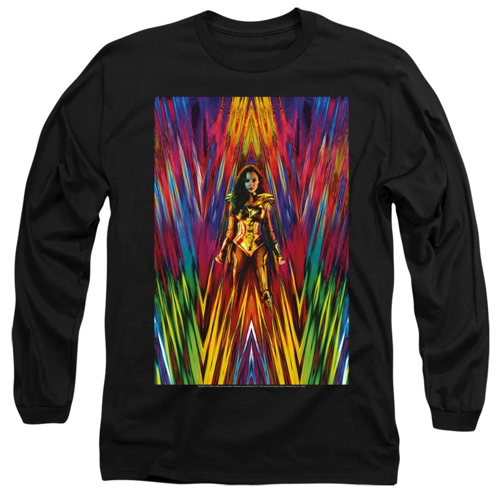 WONDER WOMAN 84/WW84 POSTER - L/S ADULT 18/1 - BLACK
