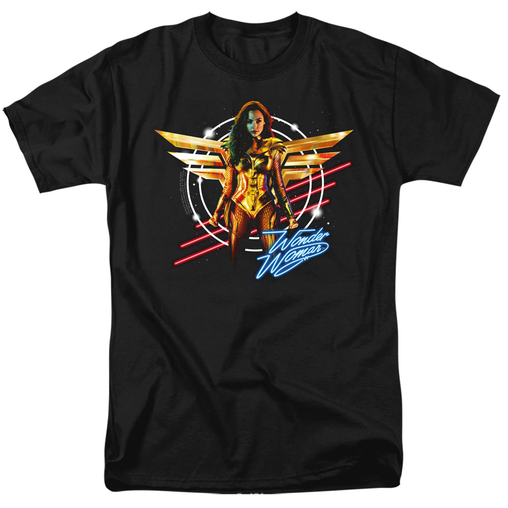WONDER WOMAN 84/SPACE POSTER - S/S ADULT 18/1 - BLACK