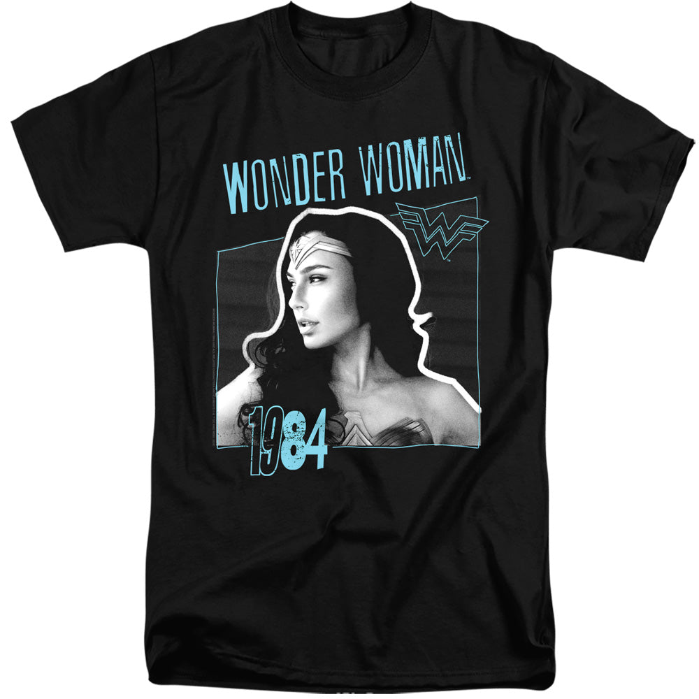 WONDER WOMAN 84/SPACE POSTER - S/S ADULT TALL 18/1 - BLACK