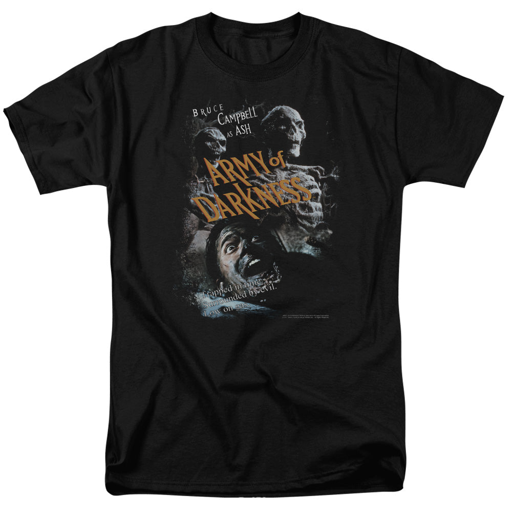 ARMY OF DARKNESS/COVERED - S/S ADULT 18/1 - BLACK