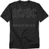ACDC/BACK IN BLACK - S/S ADULT 18/1 - BLACK