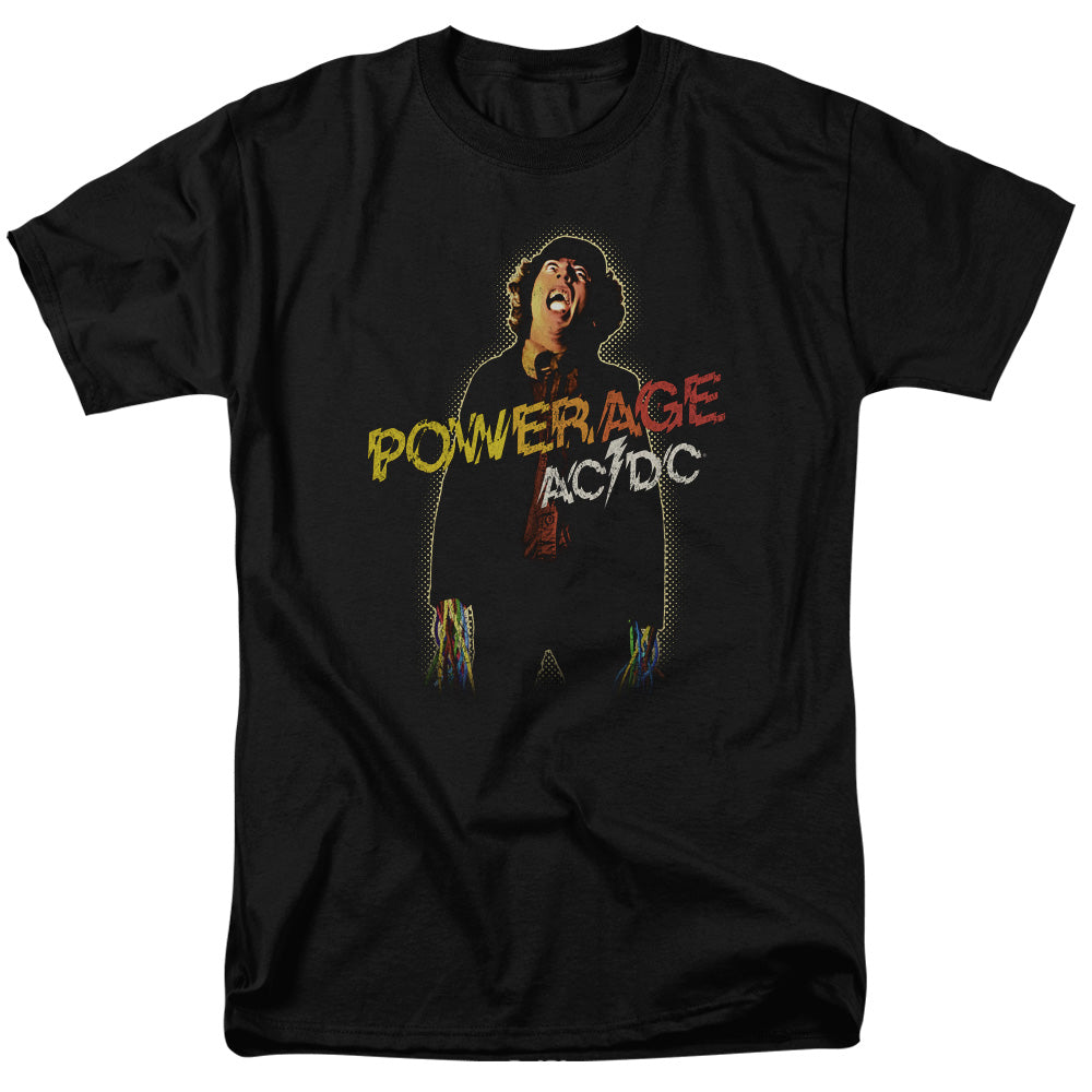 ACDC/POWERAGE - S/S ADULT 18/1 - BLACK