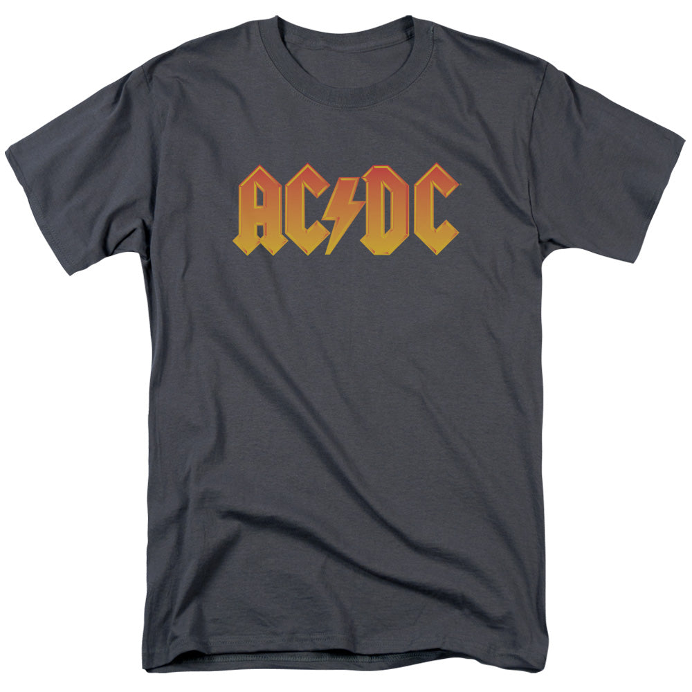 ACDC/LOGO - S/S ADULT 18/1 - CHARCOAL