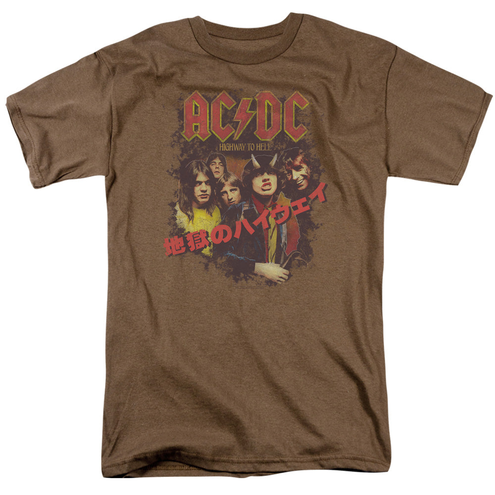 ACDC/HIGHWAY KANJI - S/S ADULT 18/1 - SAFARI GREEN