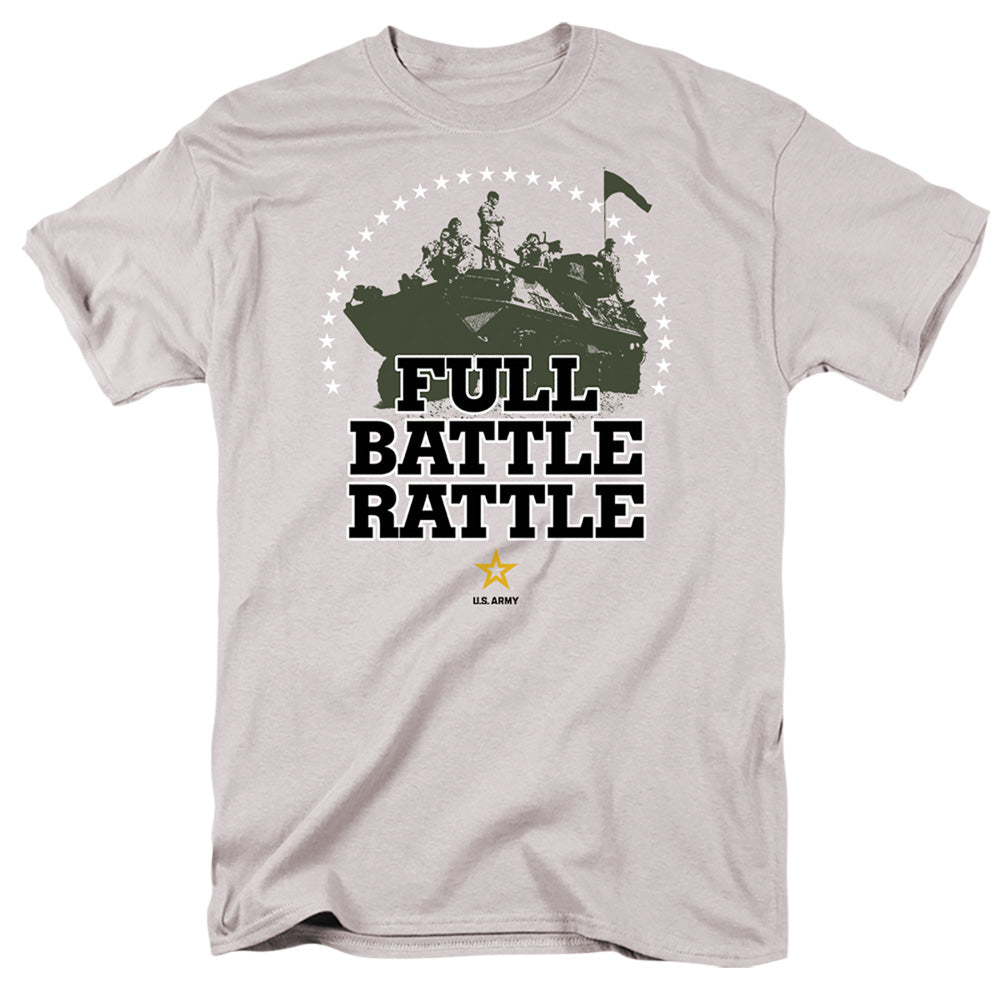 ARMY/FULL BATTLE RATTLE - S/S ADULT 18/1 - SILVER