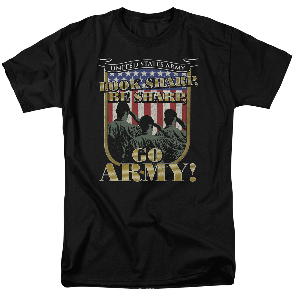 ARMY/GO ARMY - S/S ADULT 18/1 - BLACK