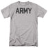 ARMY/STAR - S/S ADULT 18/1 - ATHLETIC HEATHER