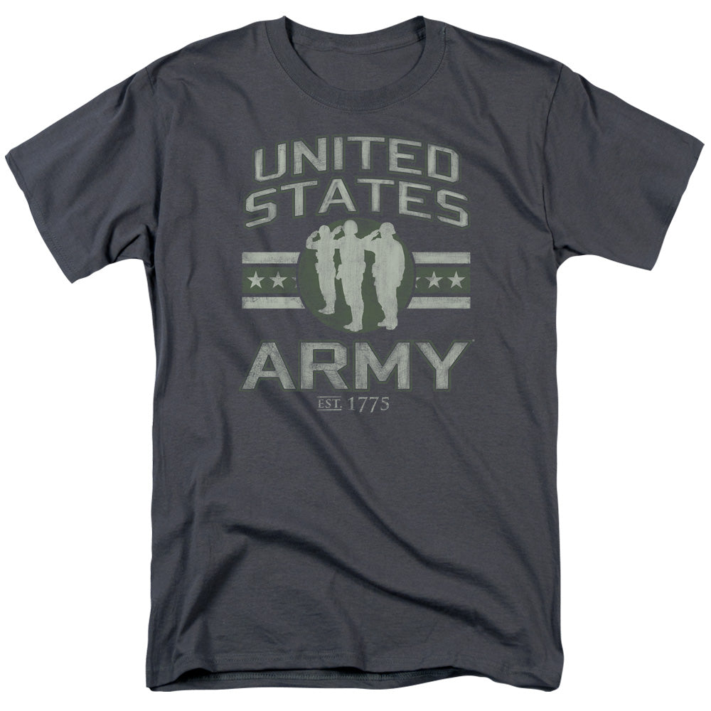 ARMY/UNITED STATES ARMY - S/S ADULT 18/1 - CHARCOAL