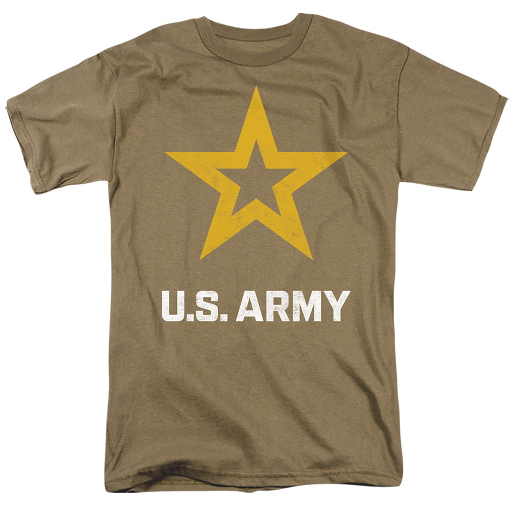 ARMY/BIG LOGO - S/S ADULT 18/1 - SAFARI GREEN