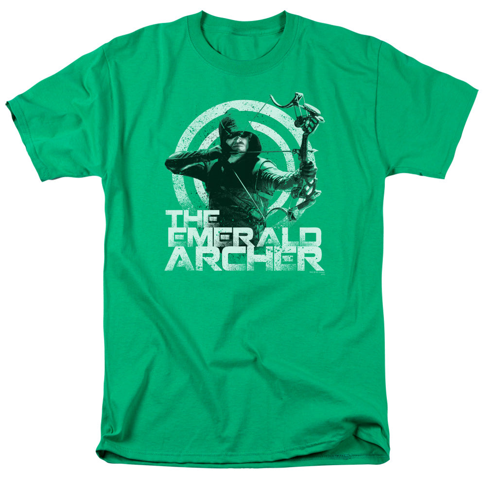 ARROW TV SERIES/EMERALD ARCHER - S/S ADULT 18/1 - KELLY GREEN