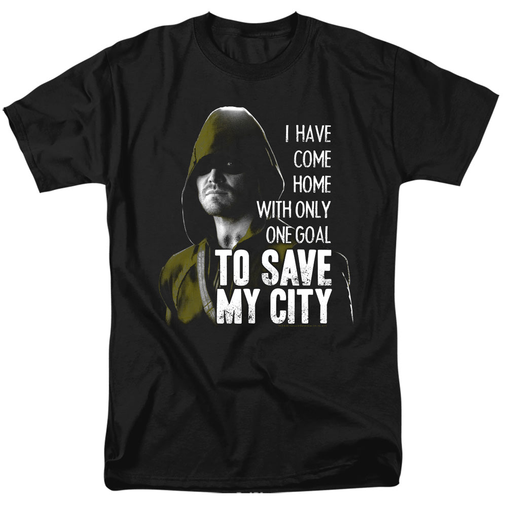 ARROW TV SERIES/SAVE MY CITY - S/S ADULT 18/1 - BLACK