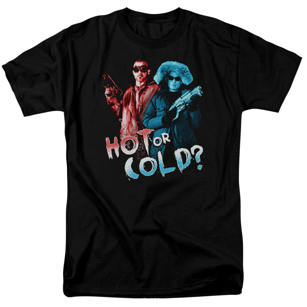 ARROW TV SERIES/HOT OR COLD - S/S ADULT 18/1 - BLACK