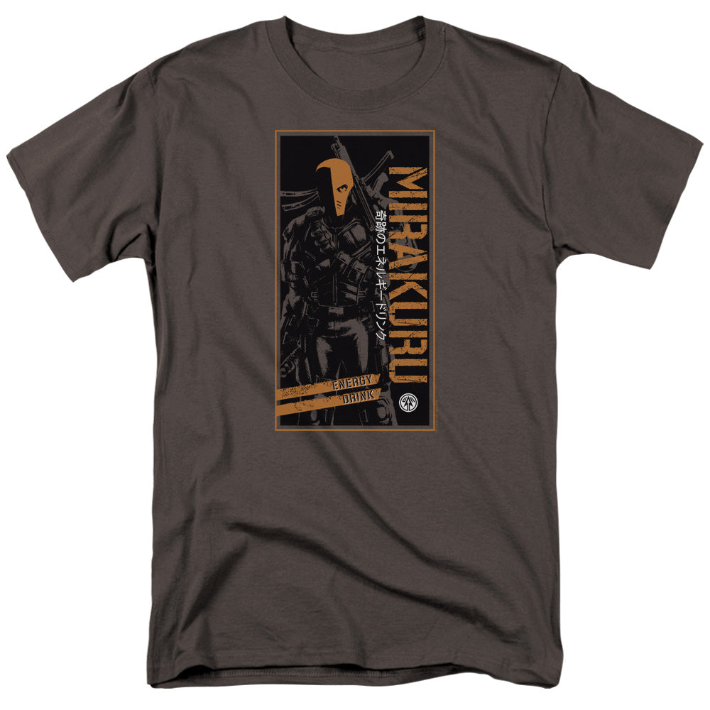 ARROW TV SERIES/MIRAKURA ENERGY DRINK - S/S ADULT 18/1 - CHARCOAL