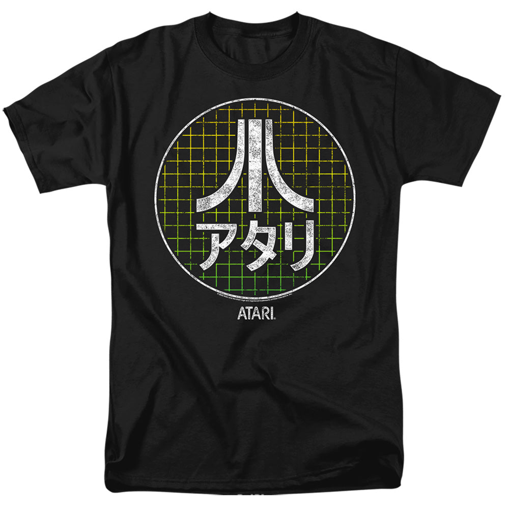 ATARI/JAPANESE GRID - S/S ADULT 18/1 - BLACK