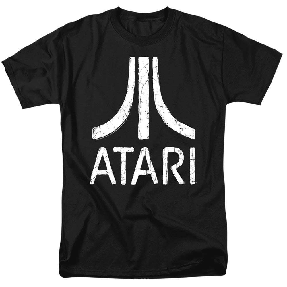 ATARI/ROUGH LOGO - S/S ADULT 18/1 - BLACK