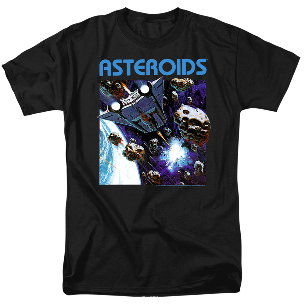 ATARI/2600 ASTEROIDS - S/S ADULT 18/1 - BLACK