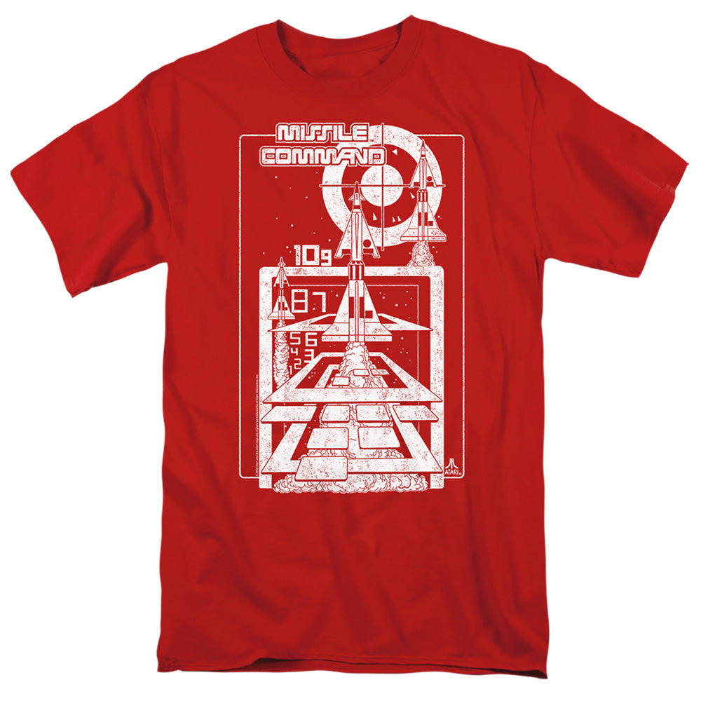 ATARI/MISSILE COMMAND LIFT OFF - S/S ADULT 18/1 - RED
