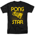 ATARI/PONG STAR - S/S ADULT 18/1 - BLACK