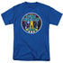 ATARI/STAR RAIDERS BADGE - S/S ADULT 18/1 - ROYAL BLUE
