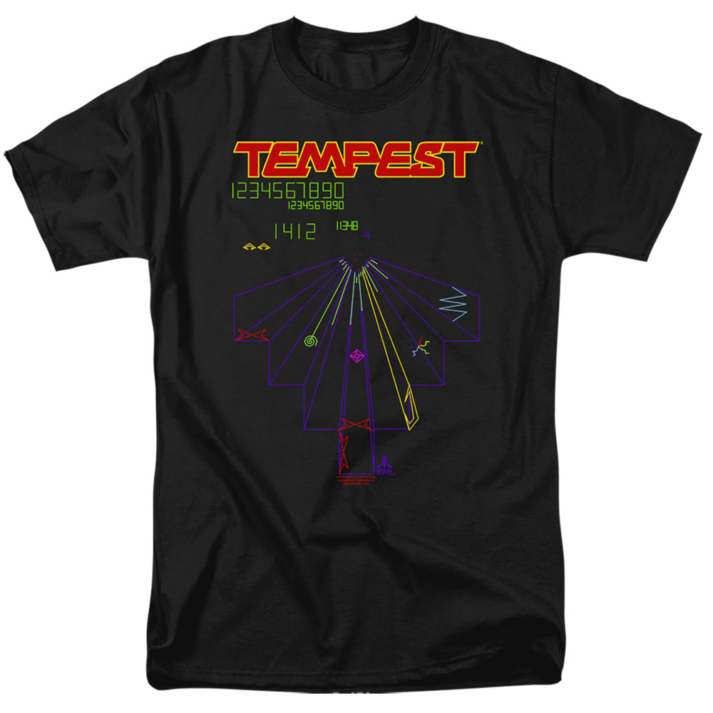 ATARI/TEMPEST SCREEN - S/S ADULT 18/1 - BLACK