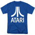 ATARI/ATARI LOGO - S/S ADULT 18/1 - ROYAL BLUE