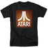 ATARI/CLASSIC WOOD SQUARE - S/S ADULT 18/1 - BLACK