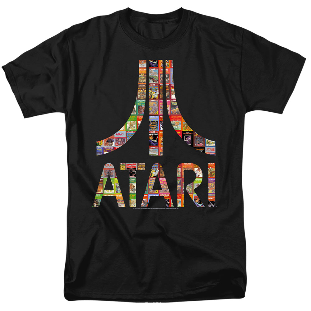 ATARI/BOX ART - S/S ADULT 18/1 - BLACK